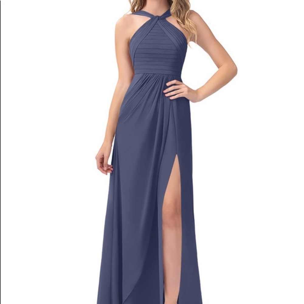 Bridesmaid dress ‘Mellie’ in Stormy Blue NWT
